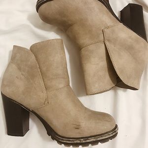 Tan Booties